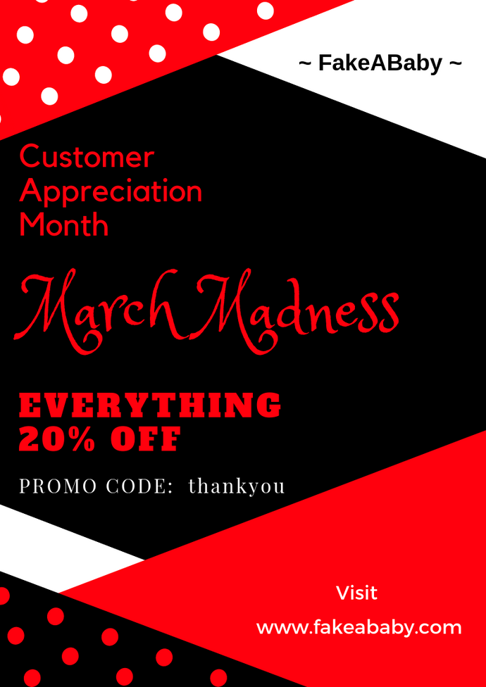 March SALE Madness: 20% OFF on all items!